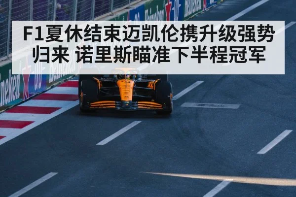 F1夏休结束迈凯伦携升级强势归来 诺里斯瞄准下半程冠军